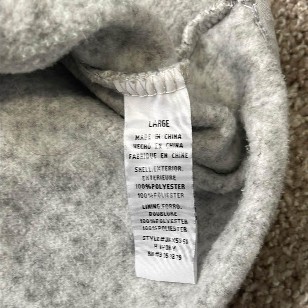 Thread & Supply Gray Quarter-Zip Pullover - Picture 3 of 4